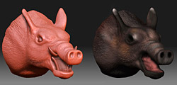 Environment Art - Boars Head ZBrush