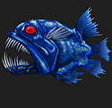 The fish was created in Photoshop and animated in After Effects.