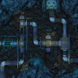 Area 51 bunker level design.