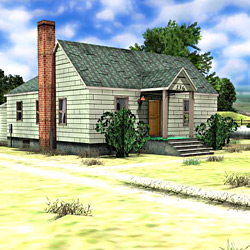 Environment Art - Farm House Maya