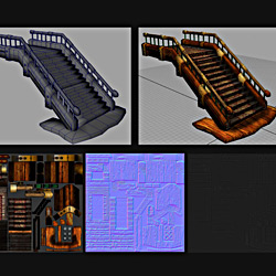 Environment Art - Modular Staircase